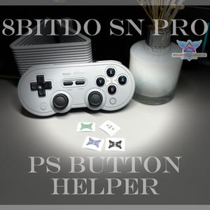 8BitDo SN30 - PS button &quot;Helper&quot; decals