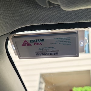 FasTrak Flex - Windshield Dual Suction Holder (Heat Resistant)