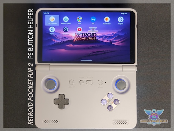 Retroid Pocket FLIP 2 - PS Button 
