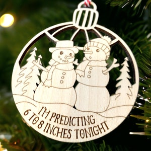 Funny Christmas Ornament- Naughty Christmas