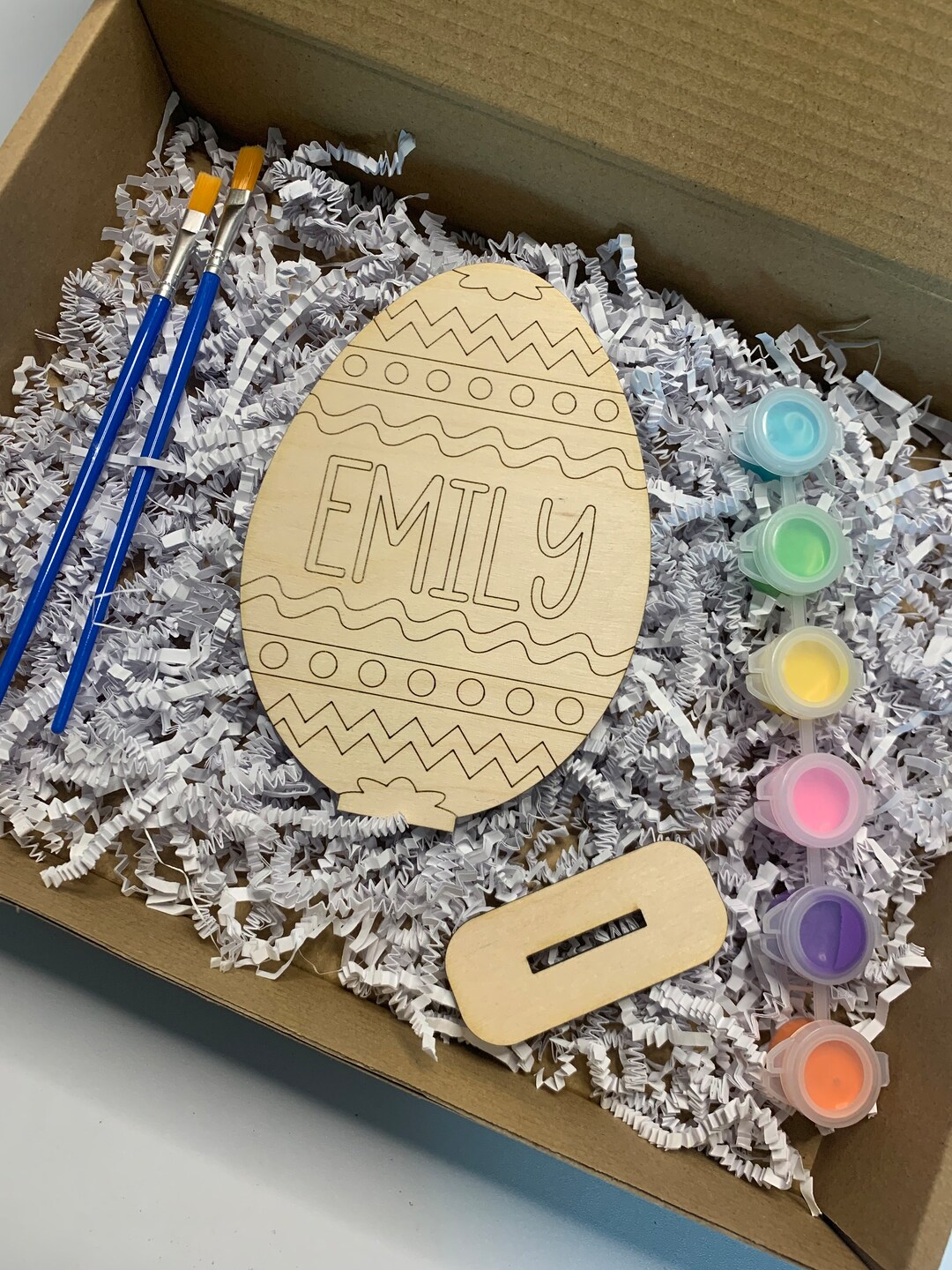 Personalized DIY Easter Paint Kit Etsy