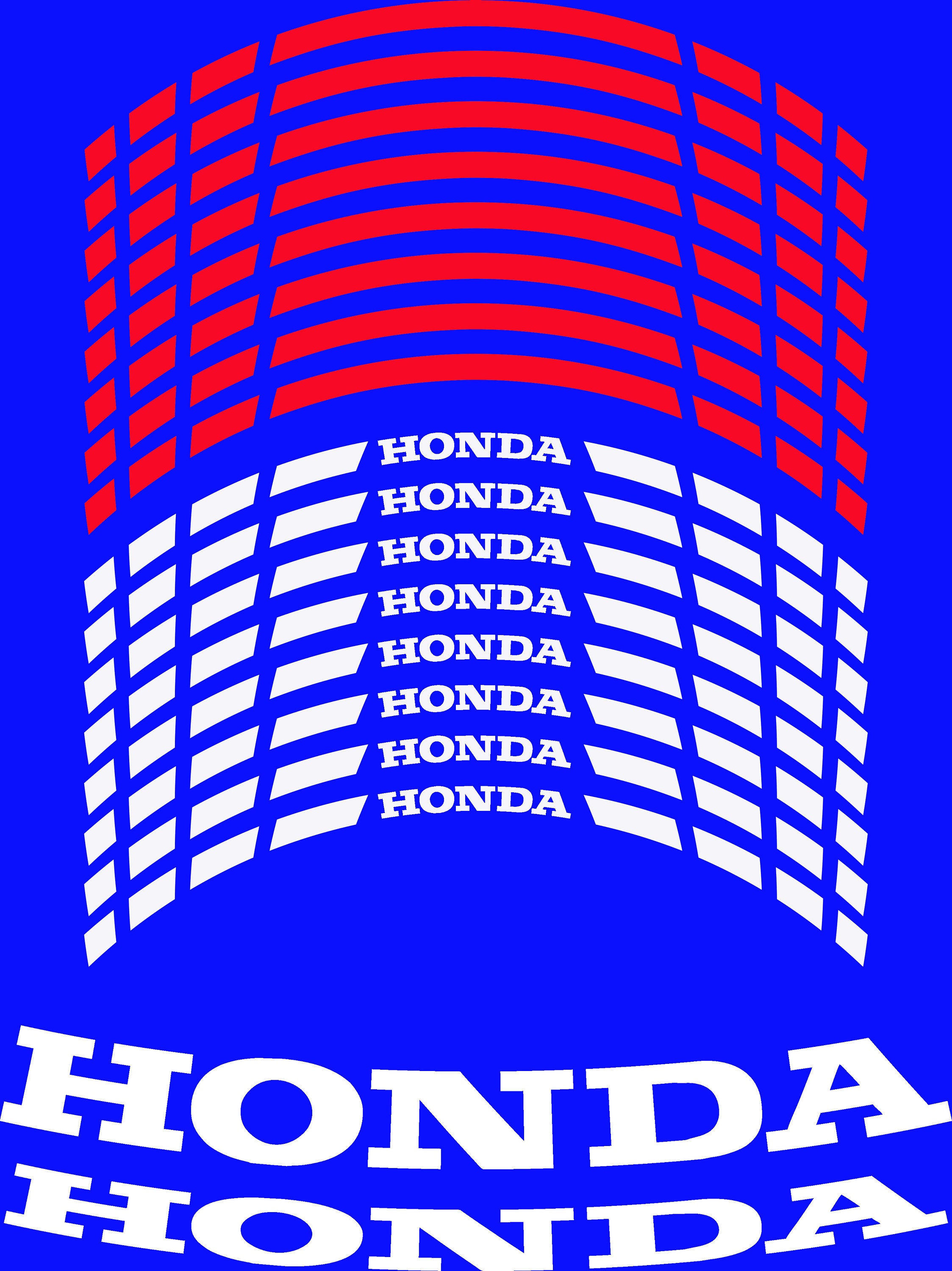 Honda Decals Wheel Stickers Motorcycle Decals Rim Stripes Vinyl Tape - Etsy