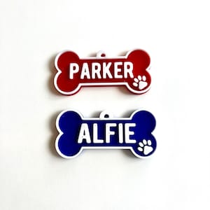 Custom Pet Tags for Dogs & Cats 3d printed