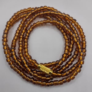 Waist Beads Dark Gold- Waist Beads - Waist Beads - Belly Jewelry - African Waistbeads - Belly Chain