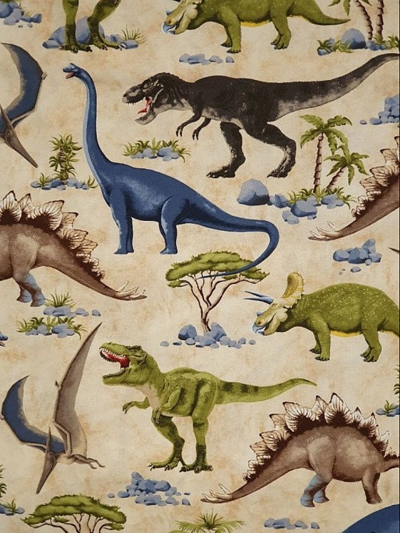 Dinosaur fabric on sale
