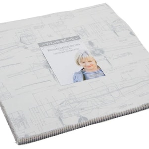 Modern Backgrounds More Paper Layer Cake 42Pieces-10"x10", #1670LC ZEN CHIC Layer Cake, Quilt Table Runner Placemat Wall Hanging