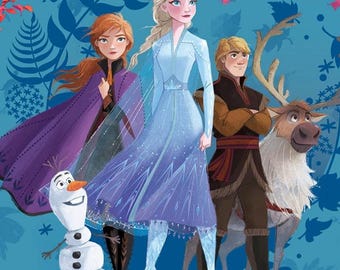 RARE Frozen Fabric Panel 36