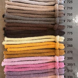 5mm Braided Cotton Cord: 100m Macrame, Knitting, Crochet DIY image 6