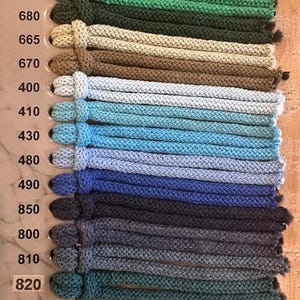 5mm Braided Cotton Cord: 100m Macrame, Knitting, Crochet DIY image 9