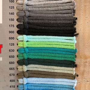 5mm Braided Cotton Cord: 100m Macrame, Knitting, Crochet DIY image 8