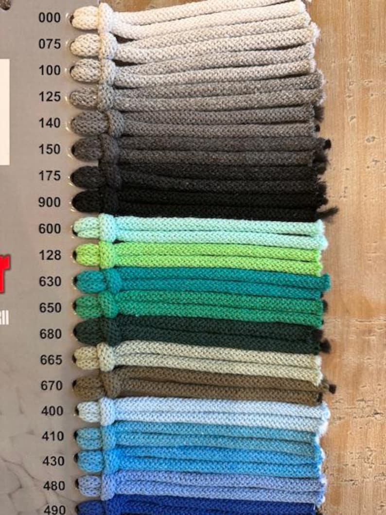 5mm Braided Cotton Cord: 100m Macrame, Knitting, Crochet DIY image 8