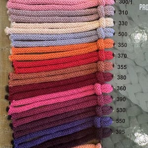 5mm Braided Cotton Cord: 100m Macrame, Knitting, Crochet DIY image 7