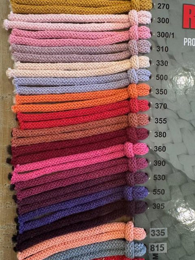 5mm Braided Cotton Cord: 100m Macrame, Knitting, Crochet DIY image 7