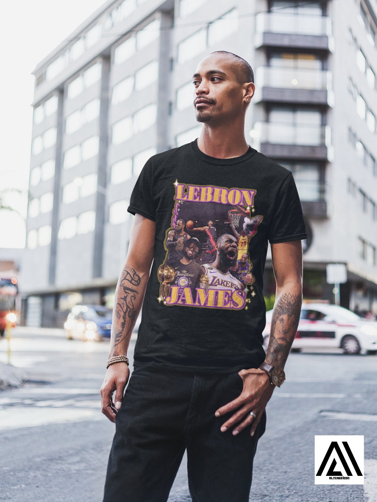 Discover Vintage Bootleg LeBron James All-Time Scoring T-Shirt
