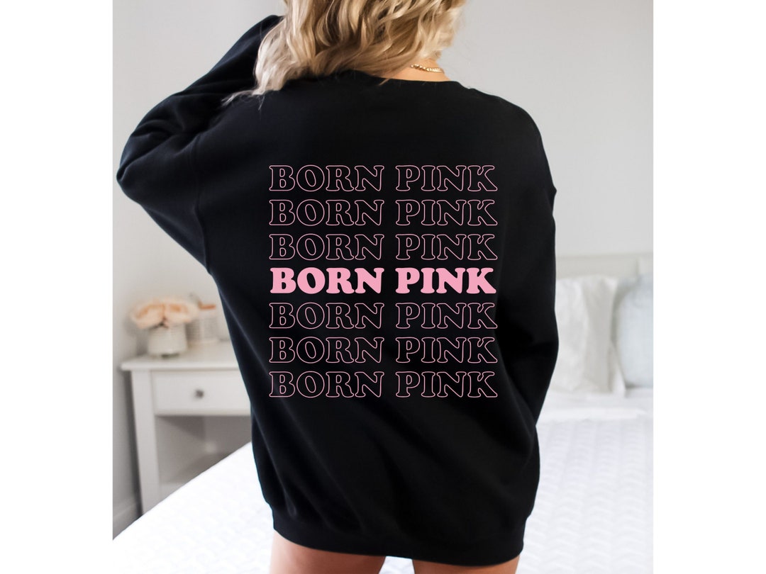 Sudadera Black Pink regalo Born Pink World Tour 2022. Sudadera Black Pink World Tour. Born Pink Gift BP regalo para ella