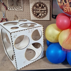 Ballonmesser mit 11 Löchern zum Aufblasen auf die gleiche Größe