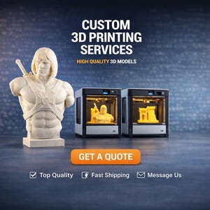 LV 3D Custom 3D Printing Service | FDM and SLA Printing | Prototypes, Parts, and Custom Designs