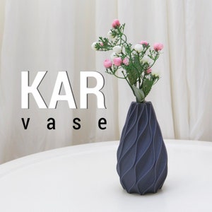 3D Shook Kar Vase for Weddings, Dinner Table, Party, Living Room, Bedroom | Any Size & Any Color!!!