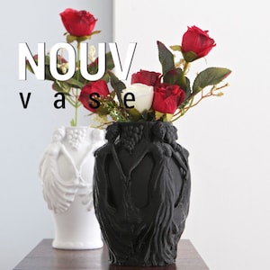 3D Shook Nouv Vase for Weddings, Dinner Table, Party, Living Room, Bedroom | Any Size & Color