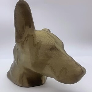 LV 3D Custom Pet Head Vase | Personalized Dog or Cat Planter | 3D Printed Pet Decor | Fun Animal Gift | Home Decor image 7