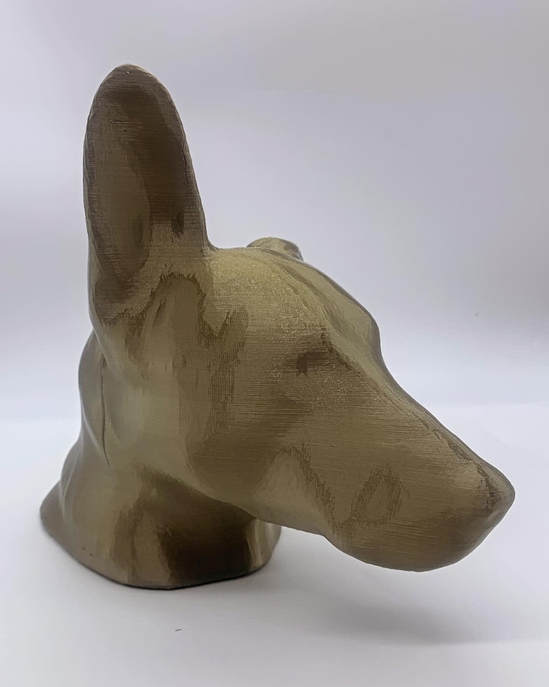 LV 3D Custom Pet Head Vase | Personalized Dog or Cat Planter | 3D Printed Pet Decor | Fun Animal Gift | Home Decor image 7