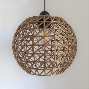 3DPAA Crab Cat catcher Lamp | Home Decor | Gift Idea | Geometric | Pendant Lighting