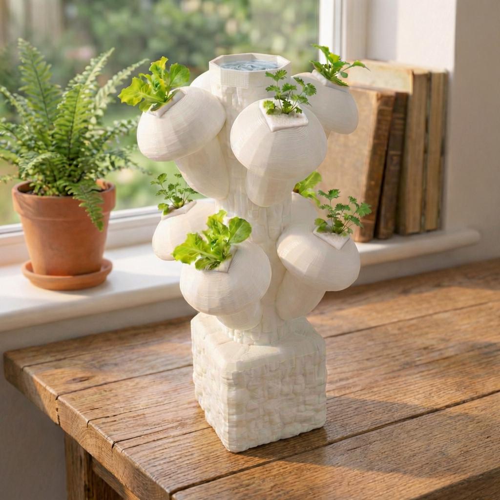 Hydroponic Stackable LV 3D Mini Stackable Hydroponic Mushroom System | Desktop Indoor Garden ...