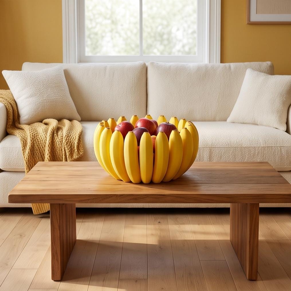 Gazzaladra Banana Bowl L Decor | Tableware | Decorative Bowl