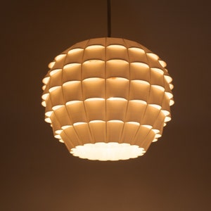 Paralume Ankinara 3DPPA / Arredamento per la casa / Idea regalo / Geometrico / Illuminazione a sospensione