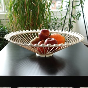 Modern Fruit Bowl Large Industrial Fruit Display Basket - Ruby Lane
