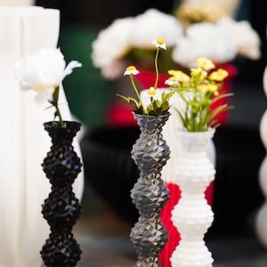 TimonTimon Spike Vase Decor for Weddings, Dinner Table, Party, Living Room, Bedroom | All Sizes & Colors!!!