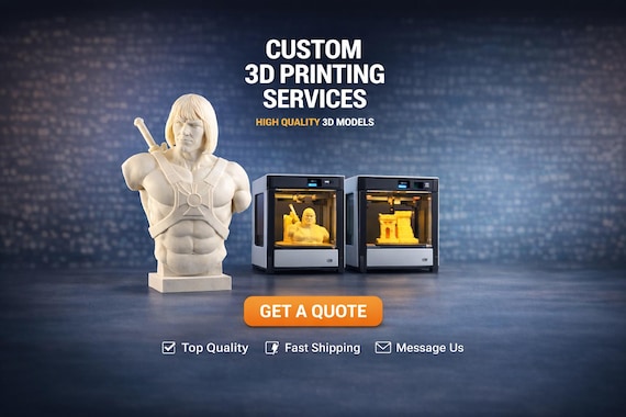 LV 3D Custom 3D Printing Service | FDM and SLA Printing | Prototypes, Parts, and Custom Designs