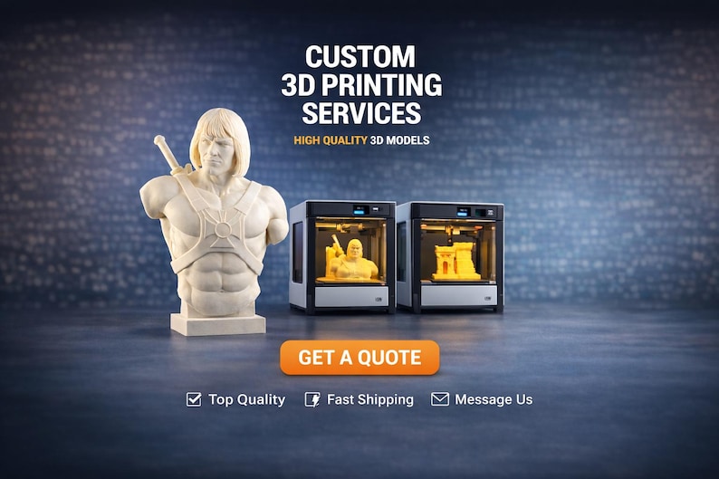 LV 3D Custom 3D Printing Service | FDM and SLA Printing | Prototypes, Parts, and Custom Designs image 1
