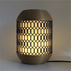3DPPA Links Capsule Desk Lamp | Personalized Gifts | Keepsakes | Home Decor | Birthday Gifts | Multiple Colors | Customizable