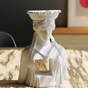 Collecticraft Echoes of Antiquity En modern karyatid | Specialdesignad | Staty | Flera färger | Borddekoration | Konst och konstverk | ALLA STORLEKAR!