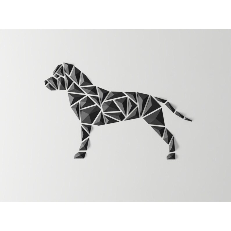 Dgemily Geometric Staffy Wall Art Home Decor Gift Idea Polygon Wall