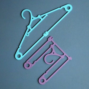 Percha de viaje plegable Gazzaladra con soporte para corbatas (paquete de 3 o más)