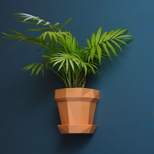Gazzaladra Planter Glitch Modern Indoor & Outdoor Wall Planter, Wall Hanging Plant, Wall Decor, Home Decor