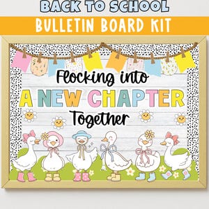 Back to School Bulletin Board Kit: Editable Student Name Tags (Digital Download)