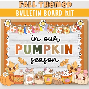 Fall Bulletin Board Kit: Classroom Autumn Decor (Digital Download)