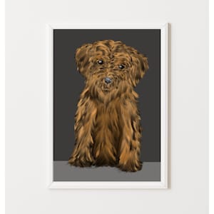 Nursery Dog Havanese Printable Wall Art, Cute Puppy Decor for Nursery & Baby Room, Kids Animal Prints, Digital Download
