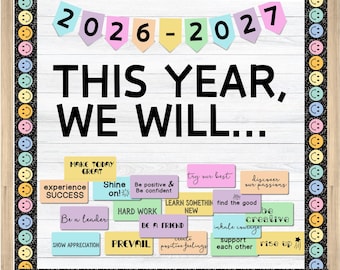 Motivational Quotes Bulletin Board Kit: Classroom Decor (PDF)