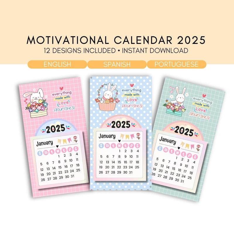 Small 2025 Calendar Etsy
