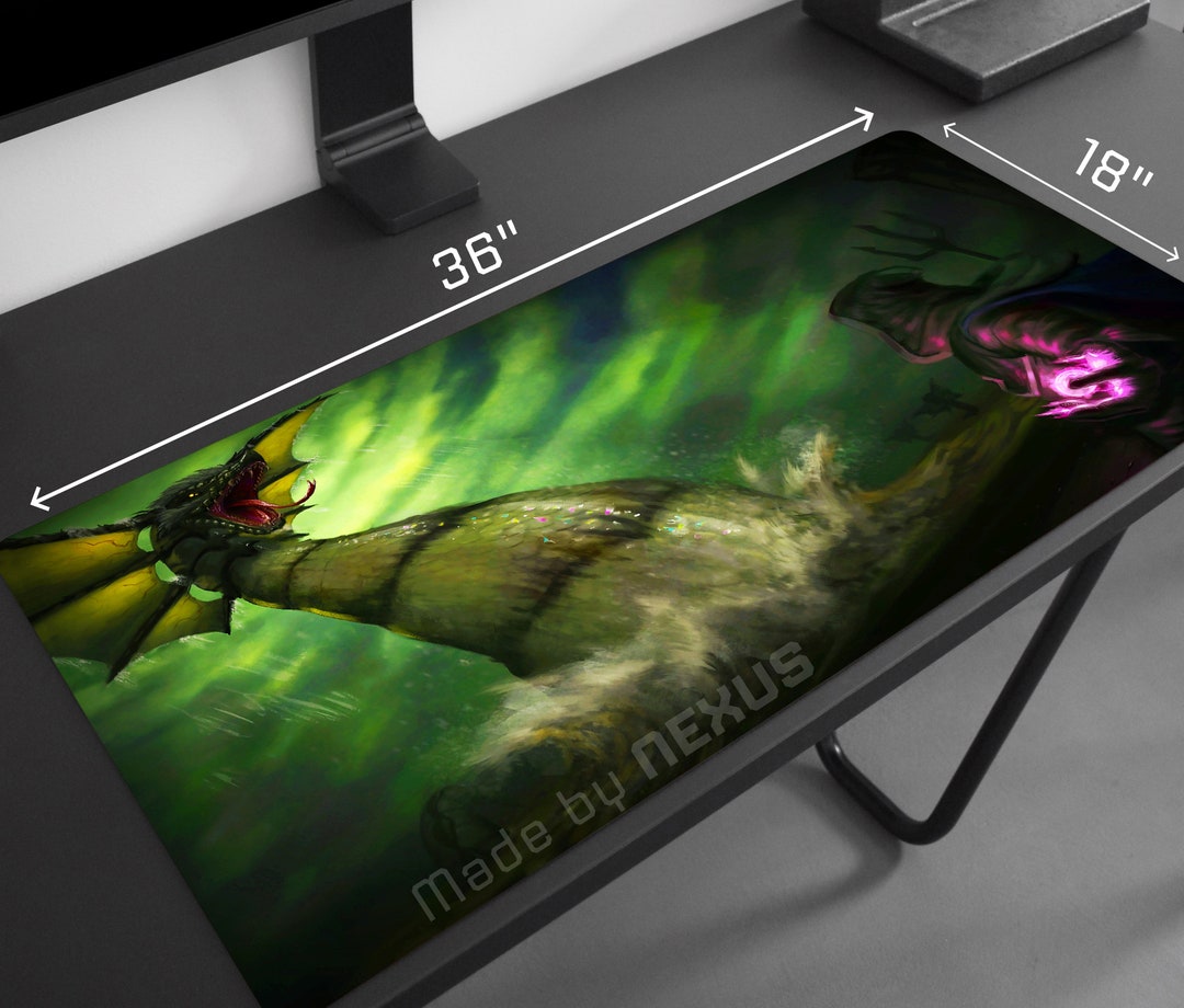 OSRS Inspired Mouse Pad Zulrah Desk Mat Ultrahigh Etsy