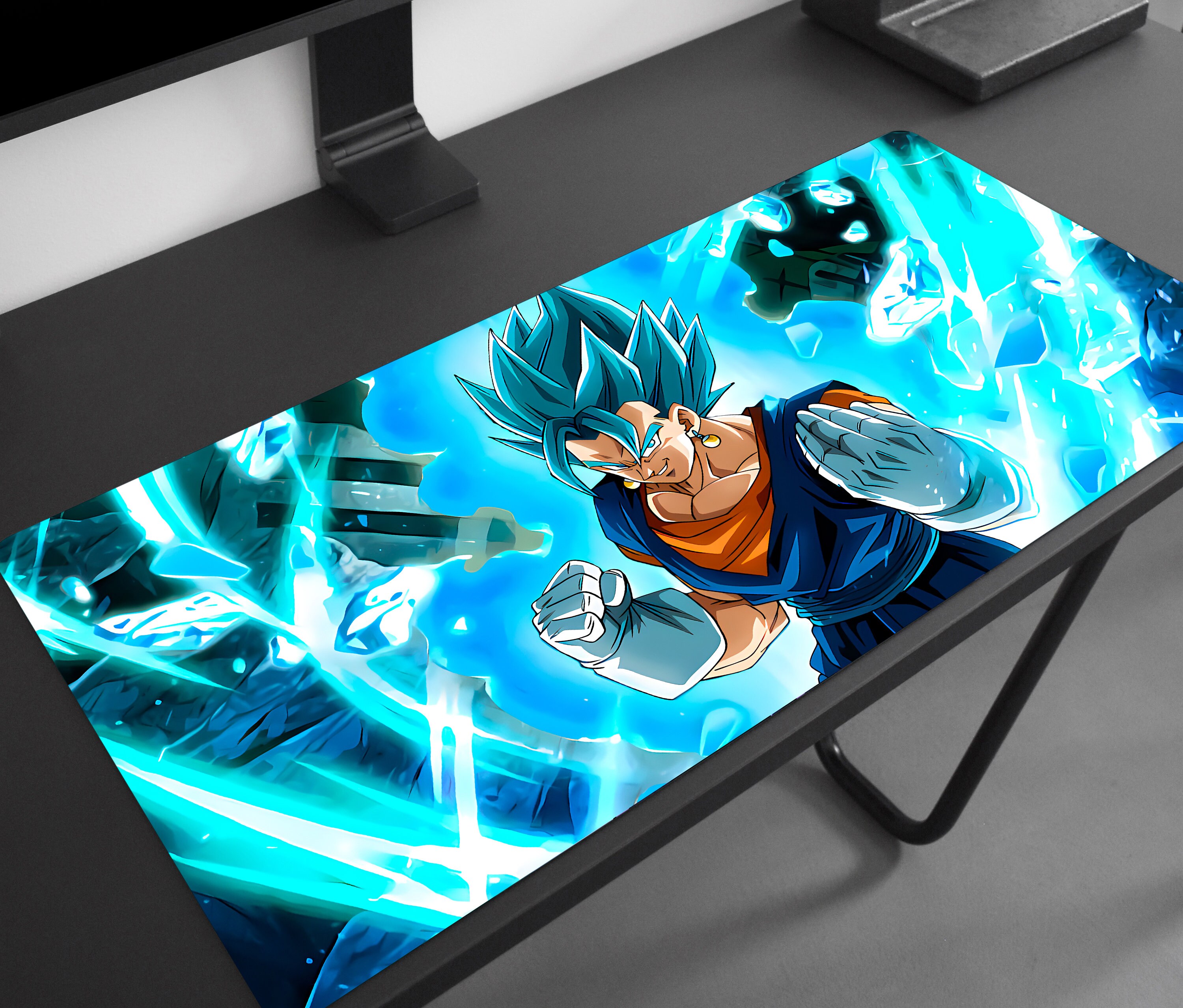 Goku Fusion Potara Fanart Poster for Sale by SenzuBeanPlug