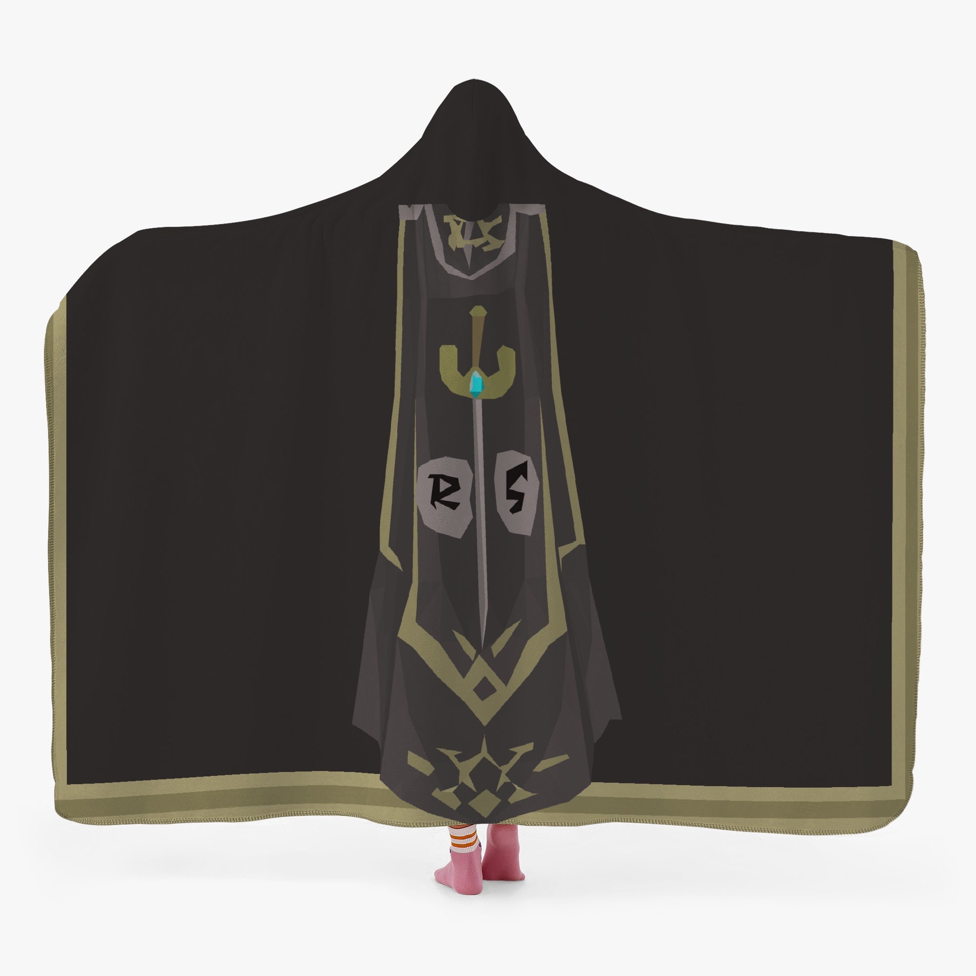 Runescape Hoodedblanket OSRS Inspired Highresolution Design Gift Idea