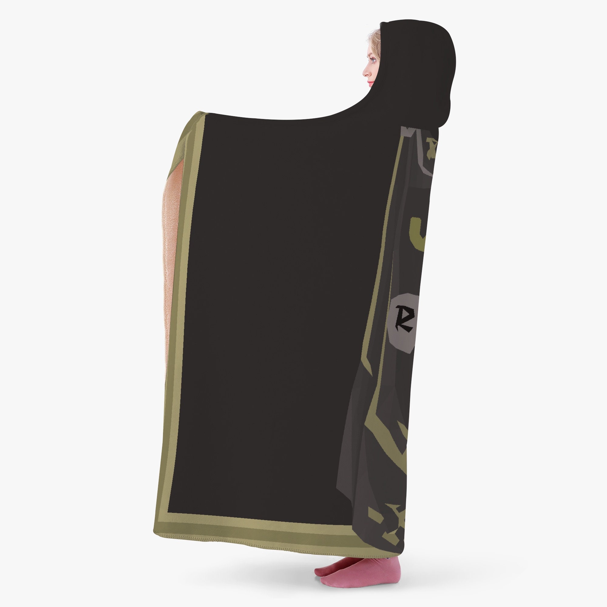 Runescape Hoodedblanket OSRS Inspired Highresolution Design Gift Idea
