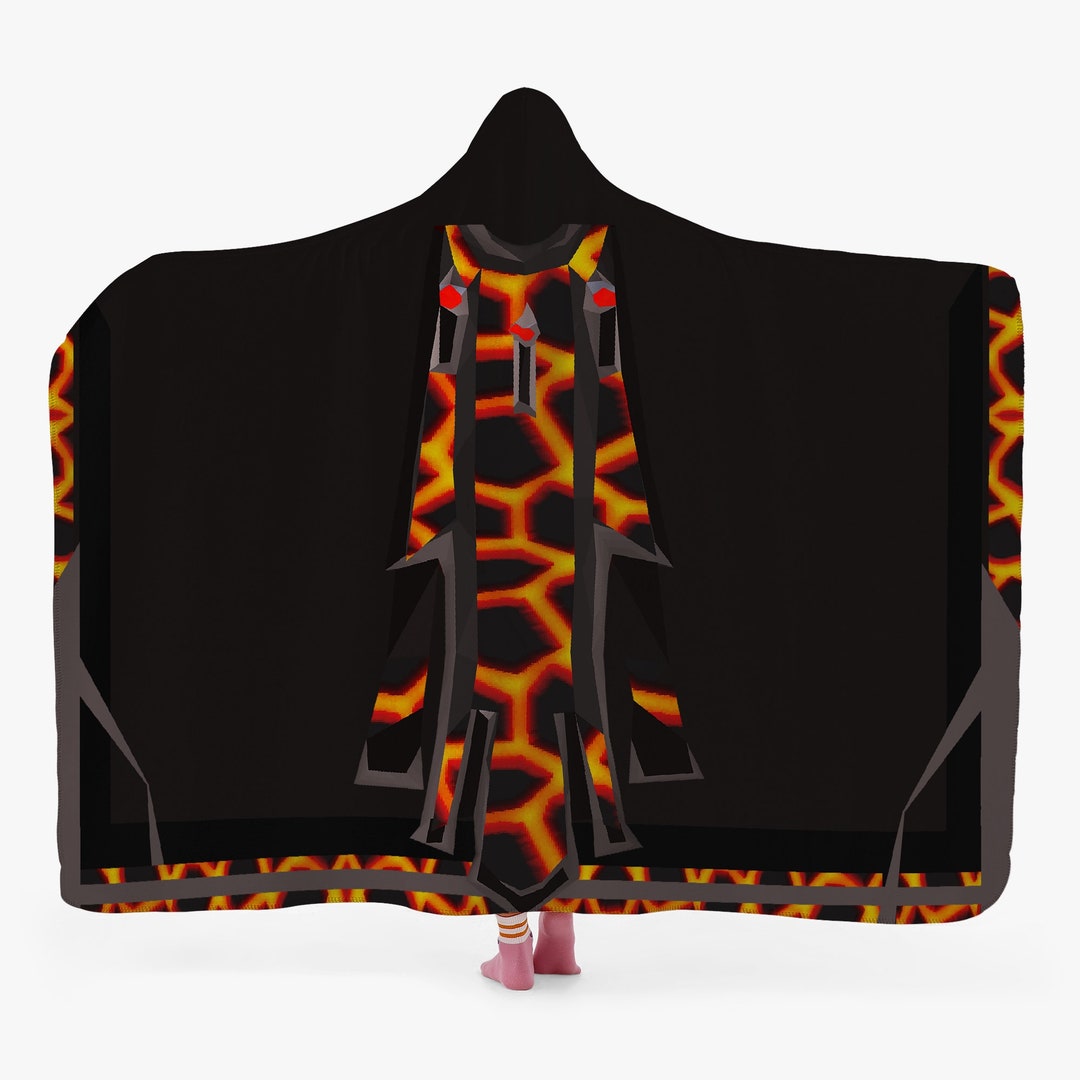 Infernal Max Hoodedblanket OSRS Inspired Highresolution Etsy New