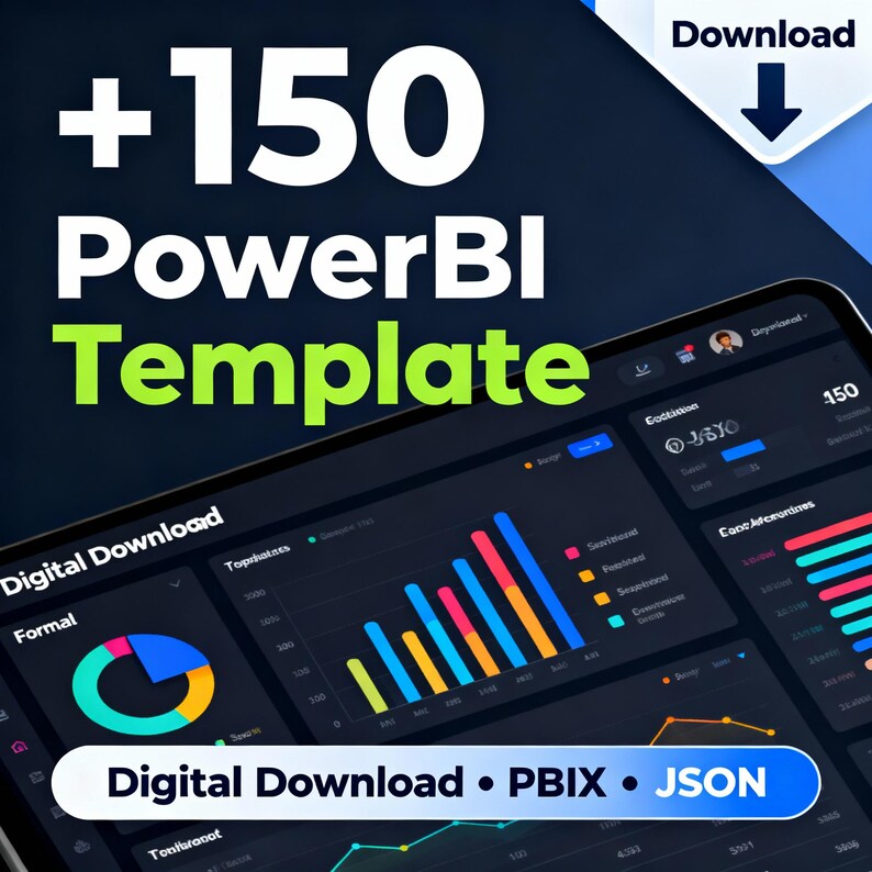 150+ Power BI Template | Business Analytics Report | KPI & Data ...