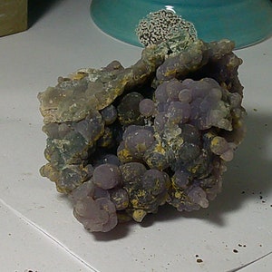 BEAUTIFUL Grape Agate Cluster / 4.2 ounce / Natural Grape Agate /  High Quality